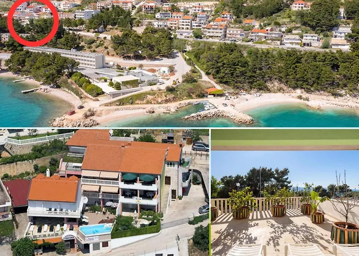 Fortuna - Shared Pool Lägenhet Lokva Rogoznica